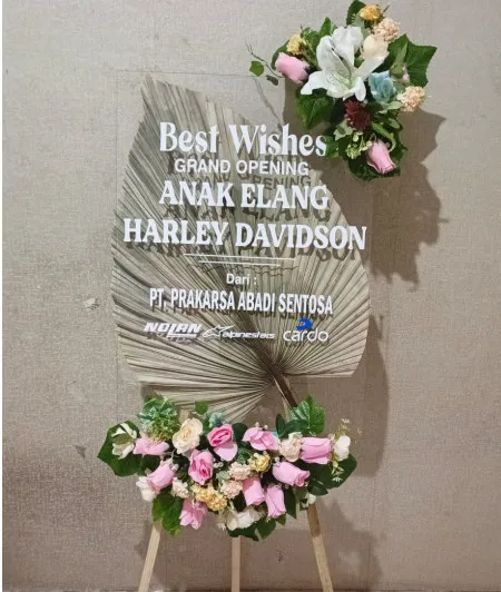 Papan Akrilik Ucapan Grand Opening Kab Pegunungan Bintang